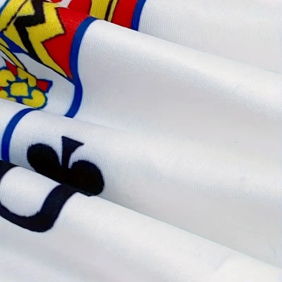 Unisex Queen poker print elastic shorts L - Picture 4 of 8